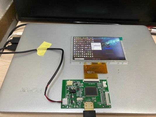 Raspberry Pi Compatible 7 Inch LCD Panel With 1024x600 Resolution And 450nits Luminance