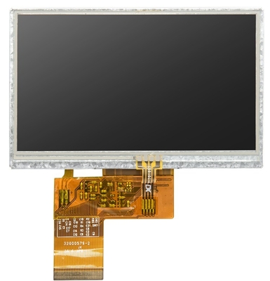 500nits  White Resistive LCD Display 480 X 272 Medical 4.3 Tft LCD Monitor Touch Screen