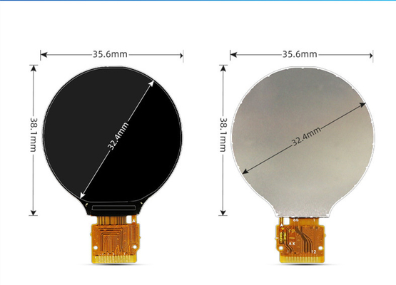 1.28 Inch Round LCD Display 240 X 240 Round TFT Screen Driver IC GC9A01 SPI Interface