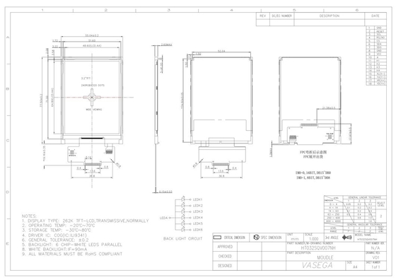 3.2 Inch TFT LCD Display Screen with SPI Interface Driver Ili9341 Optional Touch Panel
