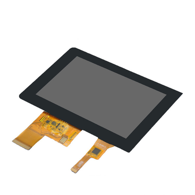 LED Backlight 5 Inch TFT LCD Monitor ST7262 Driver IC White 800 X 480 TFT