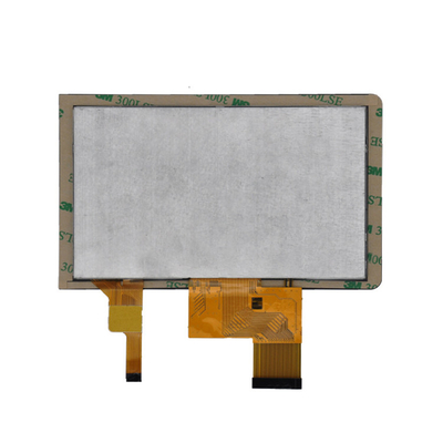 LED Backlight 5 Inch TFT LCD Monitor ST7262 Driver IC White 800 X 480 TFT