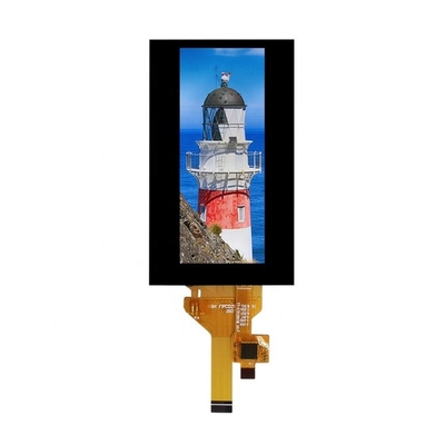 500 1 Contrast Ratio 2.86 inch 376 * 960 IPS TFT Strip Screen LCD Display Module with Capacitive Touch Screen