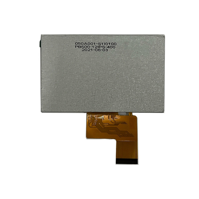 800X480px TN TFT LCD Display Screen With Resistive Touch Screen Industrial