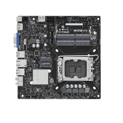 LGA1700 Industrial Motherboard Double Memory Channel  H610TM-ITX Socket
