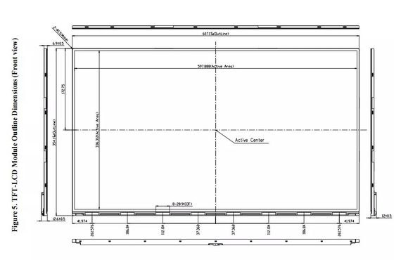 27 Inch LCD Display MV270FHM-N30 Screen Monitor For All O Clock Viewing Direction