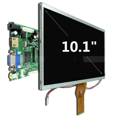 1024x600 Black TFT LCD 10.1in High Brightness 1000 Nits Outdoor Advertising LCD Display