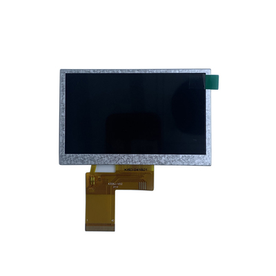 4.3 Inch 480 X 272 IPS LCD Display ST7282 Driver Colour Tft Display 500 Cd/M2 Luminance