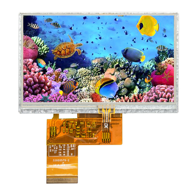 4.3 Inch Resistive LCD Display 480x272 Tft Lcd Display Screen  ILI6480 Driver IC