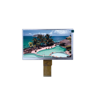 350Nit 7 Inch Ips Screen 154.21 X 85.92 IPS LCD Panel 50 Pin RGB Interface Display