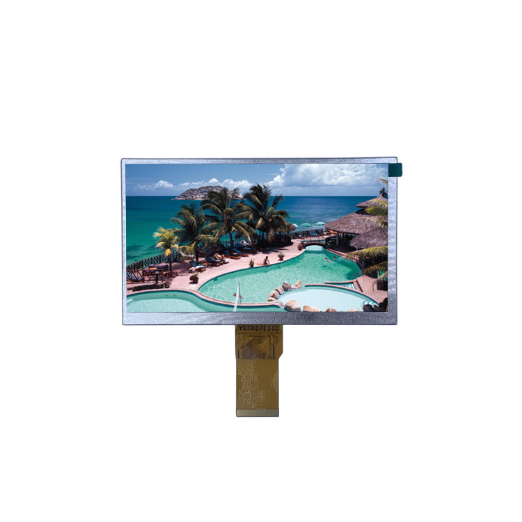 350Nit 7 Inch Ips Screen 154.21 X 85.92 IPS LCD Panel 50 Pin RGB Interface Display