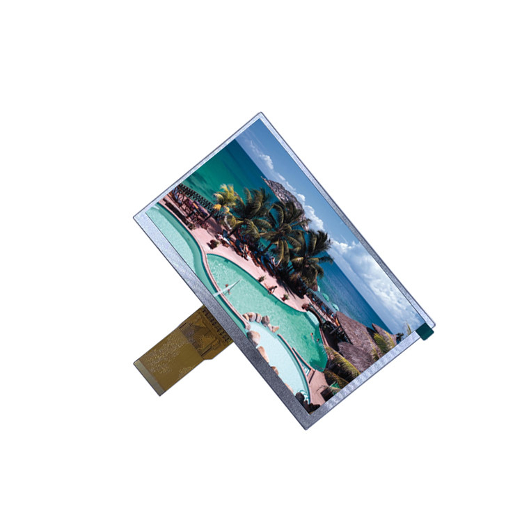 7 Inch IPS LCD Display 1024x600 350Cd/M2 50pin RGB Transparent Lcd Screens